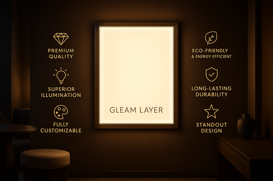 What Makes Gleam Layer Lightboxes Different from Other LED Signs?