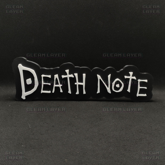Death Note Japanese Anime 3D Sign