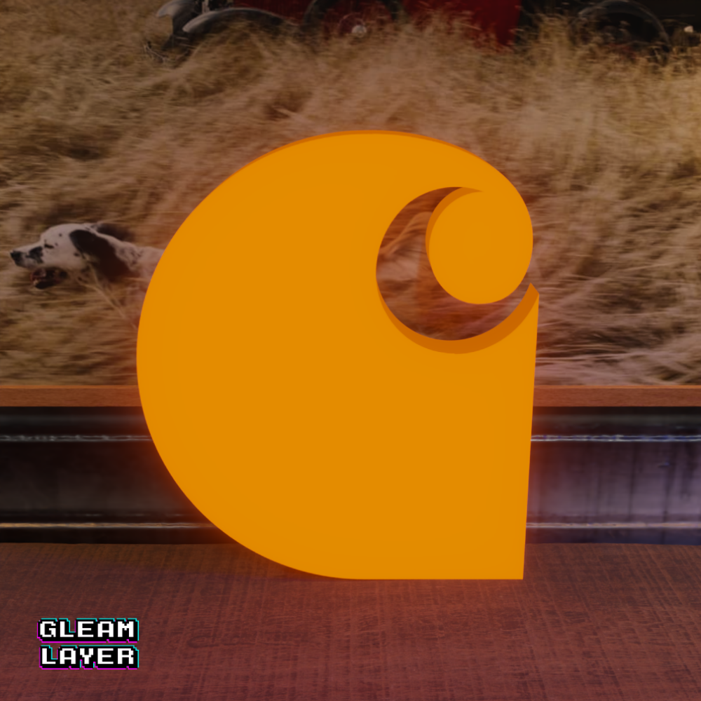 Carhartt Logo Led RGB Light Sign