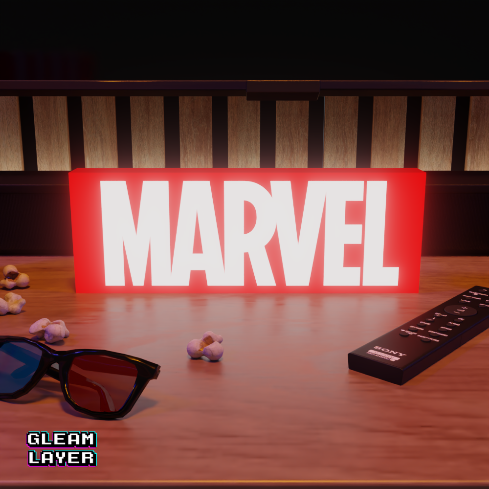 Marvel Led Lightbox RGB Light Sign
