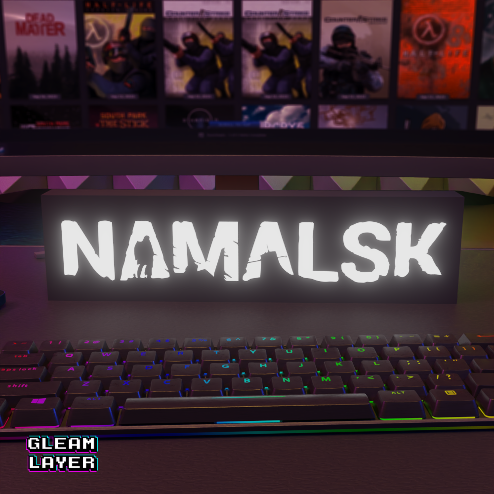 Namalsk Survivor Led Gaming Light Sign