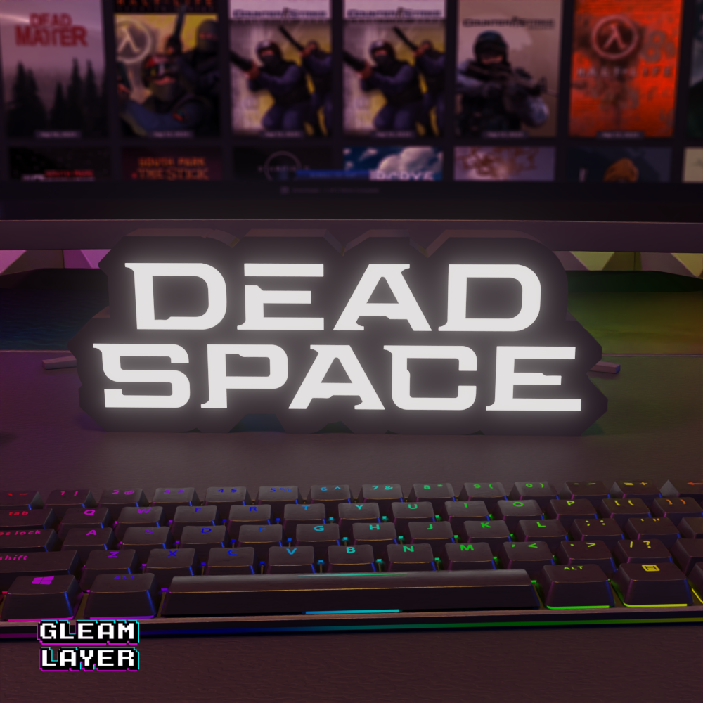 Dead Space Led Gaming Light Sign