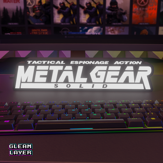 Metal Gear Solid Led Gaming RGB Light Sign