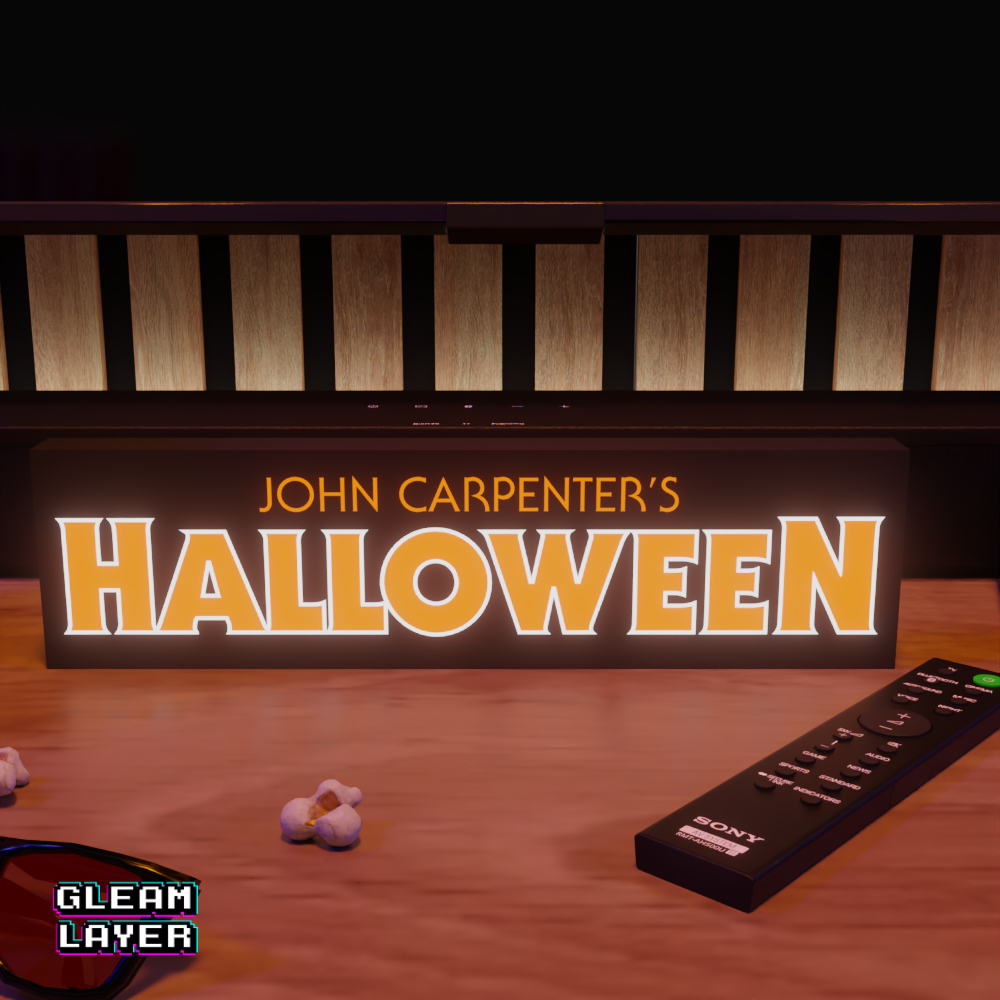 John Carpenter's Halloween Movie Led Light Sign