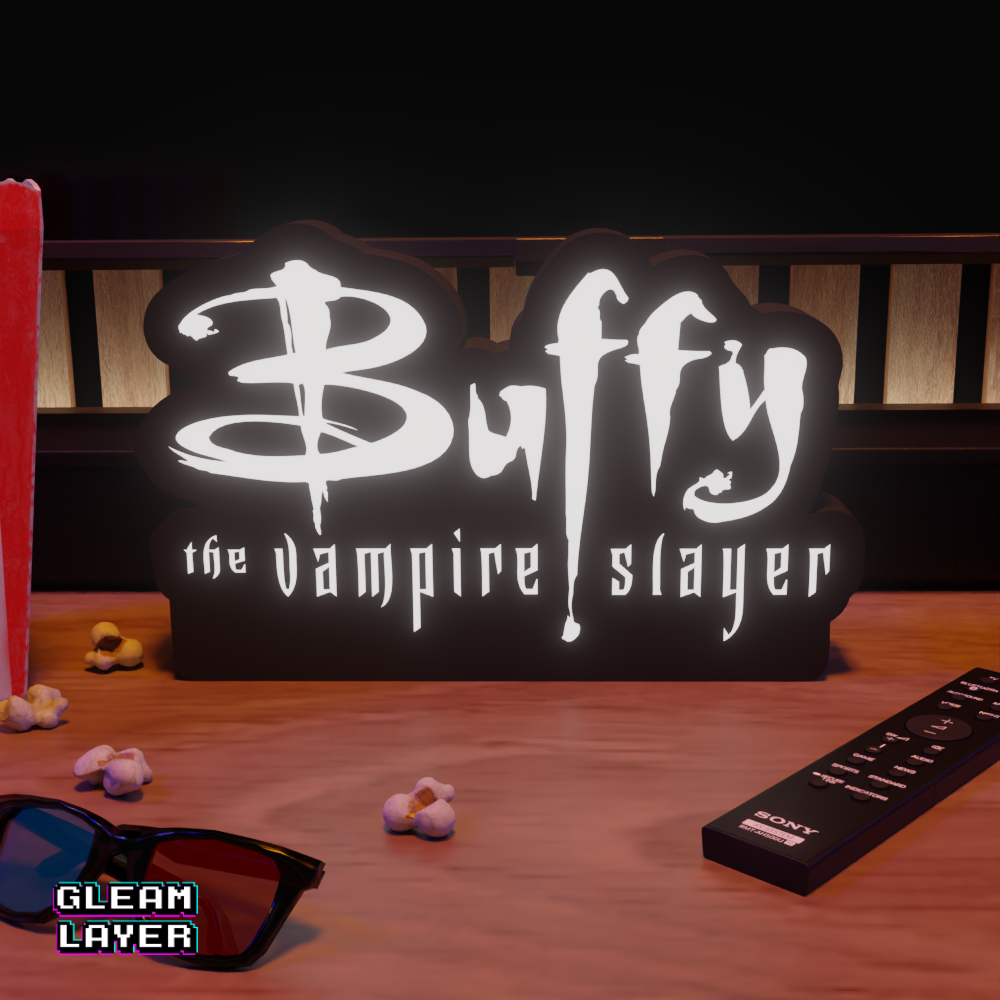 Buffy the Vampire Slayer Led Light Sign