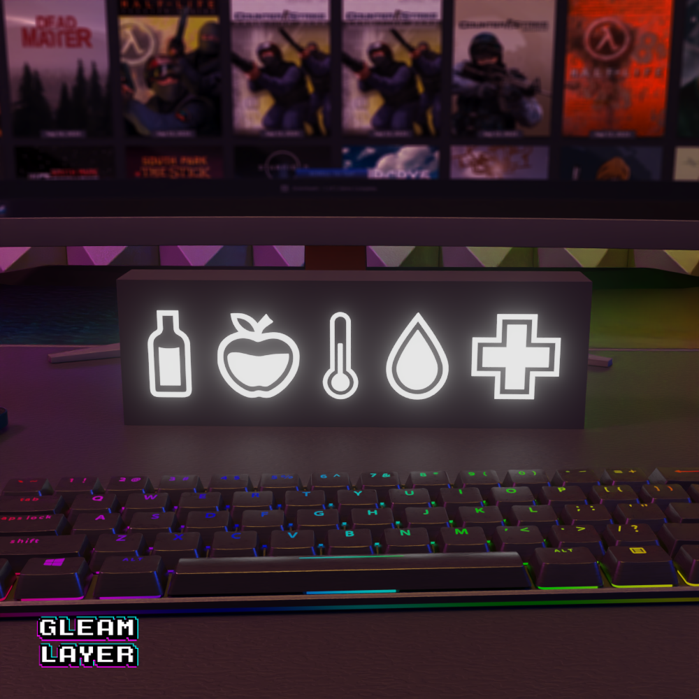 Survivor Game Led Gaming Light Sign