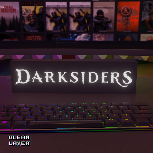 Darksiders Led Gaming RGB Light Sign