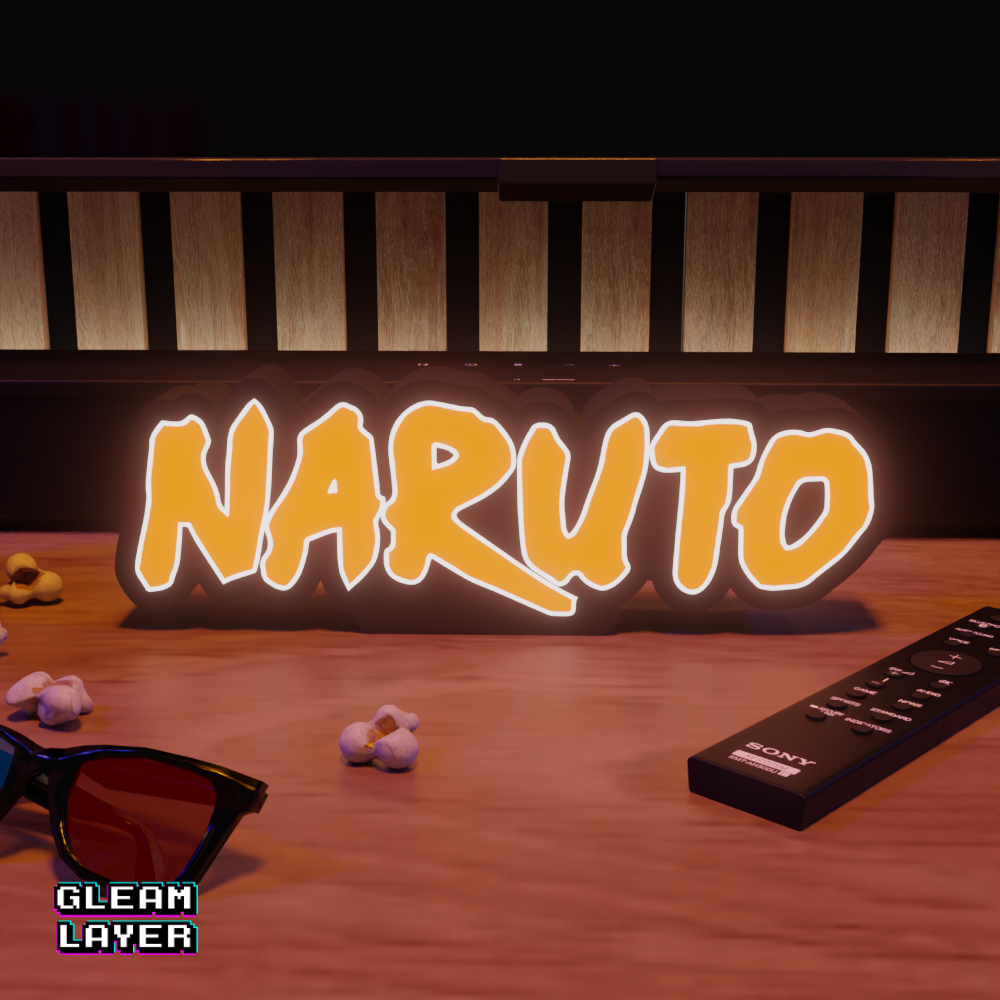 Naruto Led Light Sign