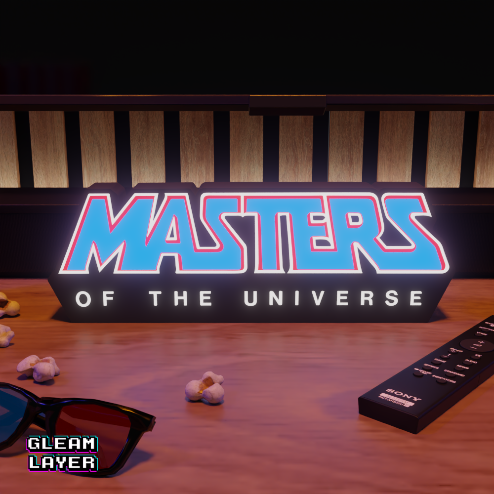 Masters of the Universe Led Light Sign