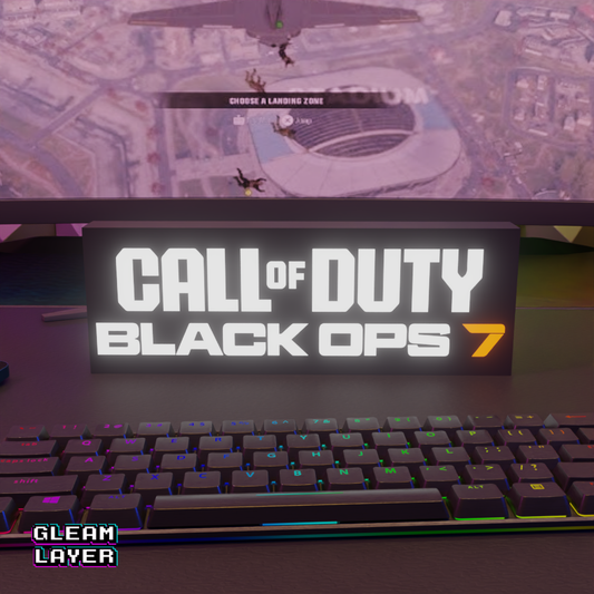 Call of Duty Black Ops 7 Led Gaming RGB Light Sign