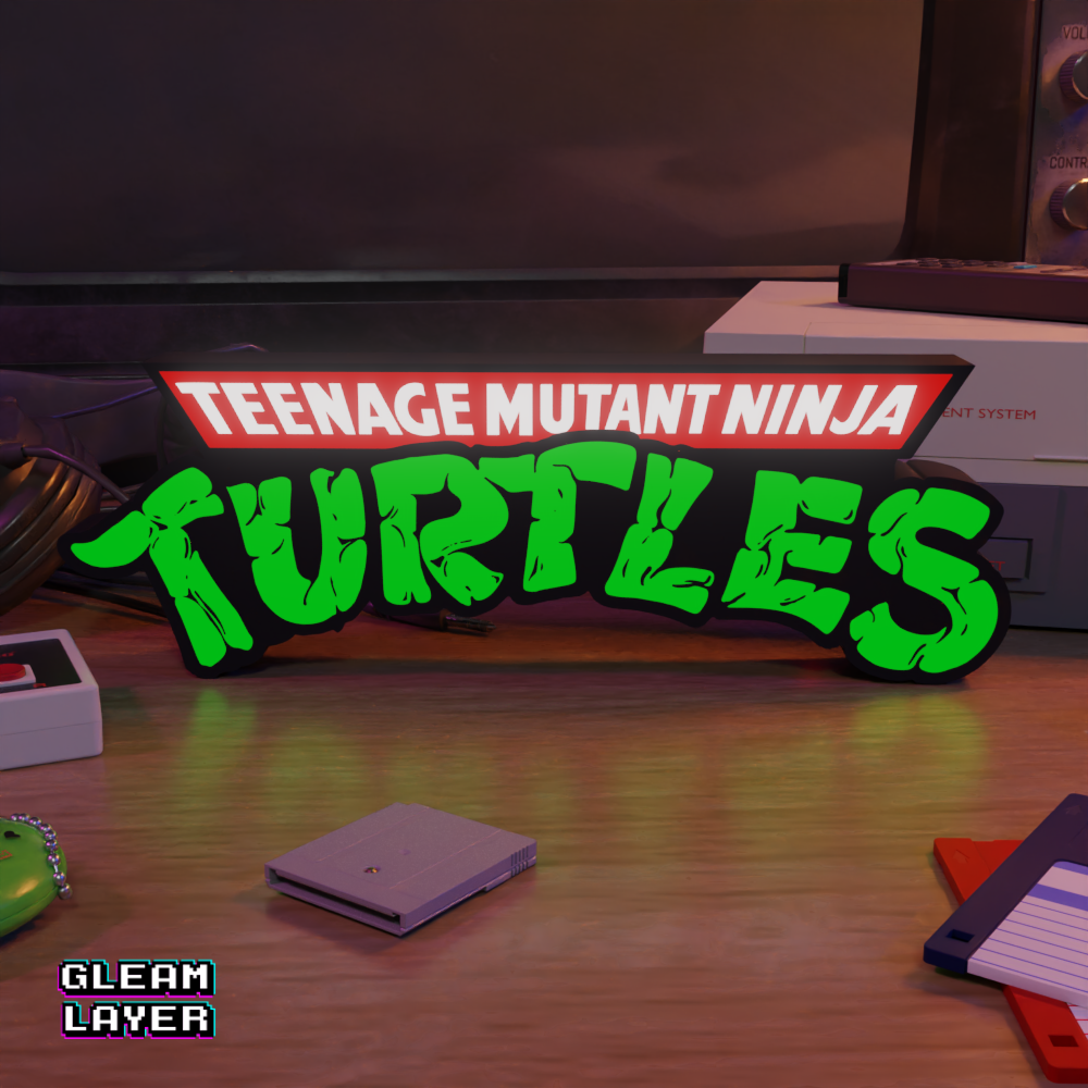 Teenage Mutant Ninja Turtles Led Light Sign