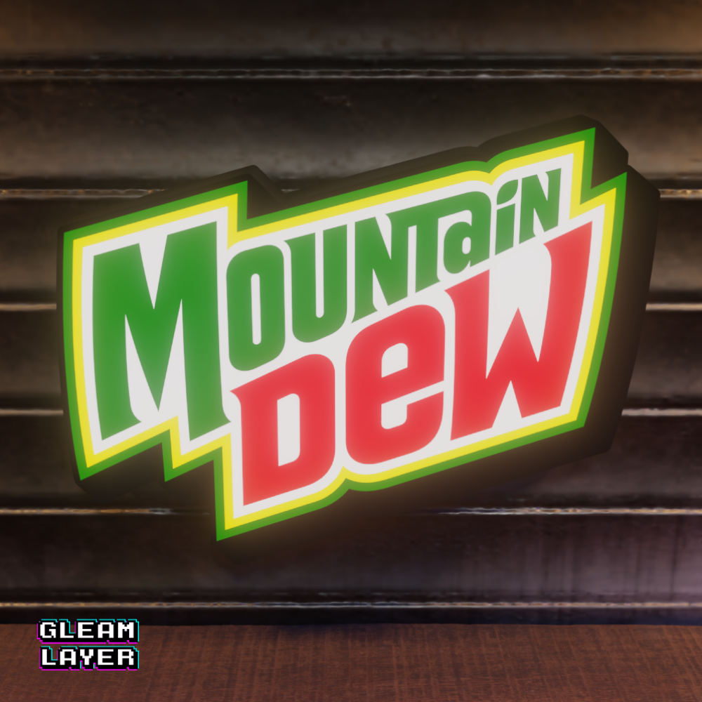 Mountain Dew Led Light RGB Sign