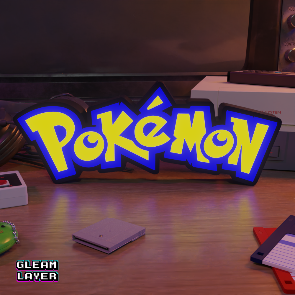 Pokemon Led Light Sign