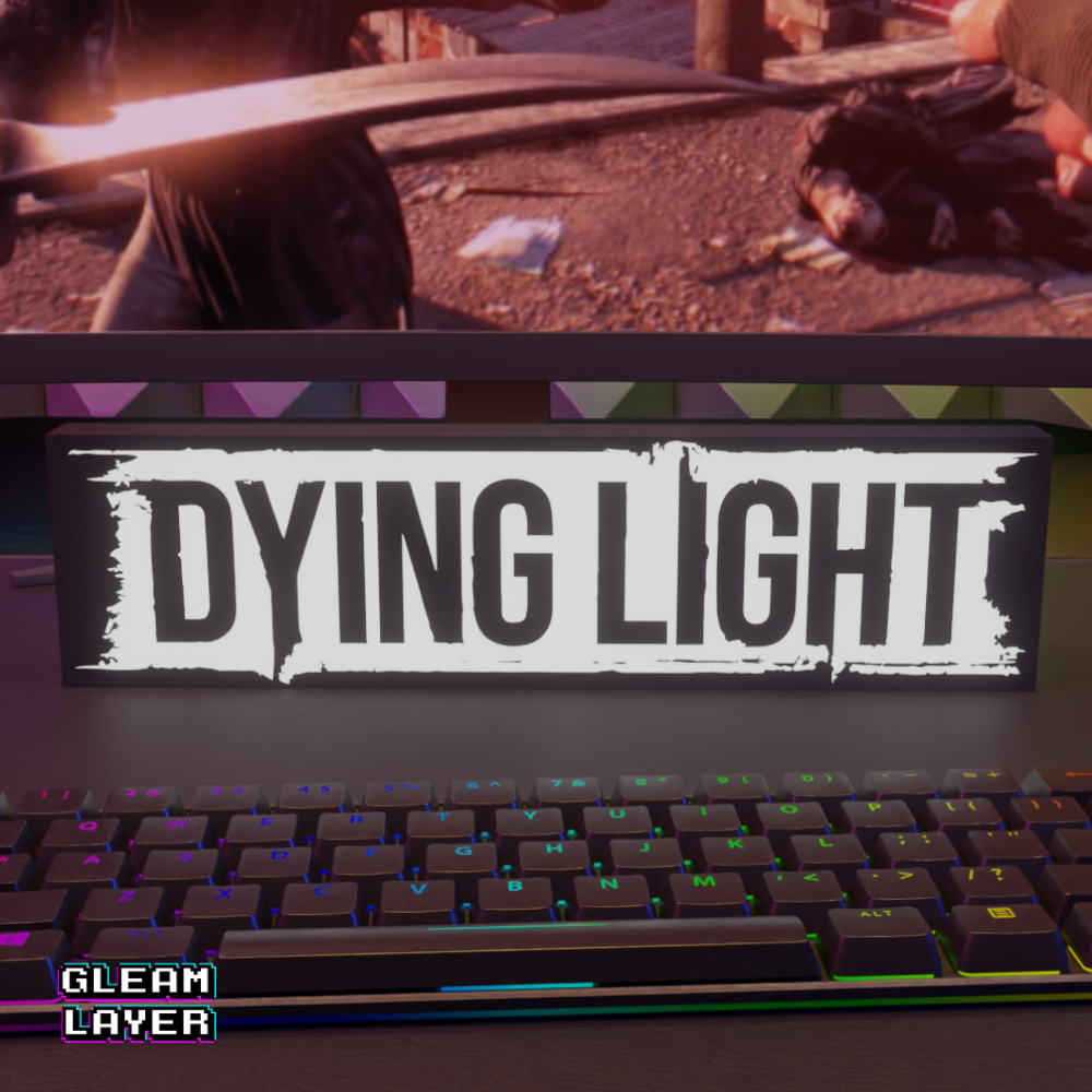 Dying Light Led Gaming Light Sign