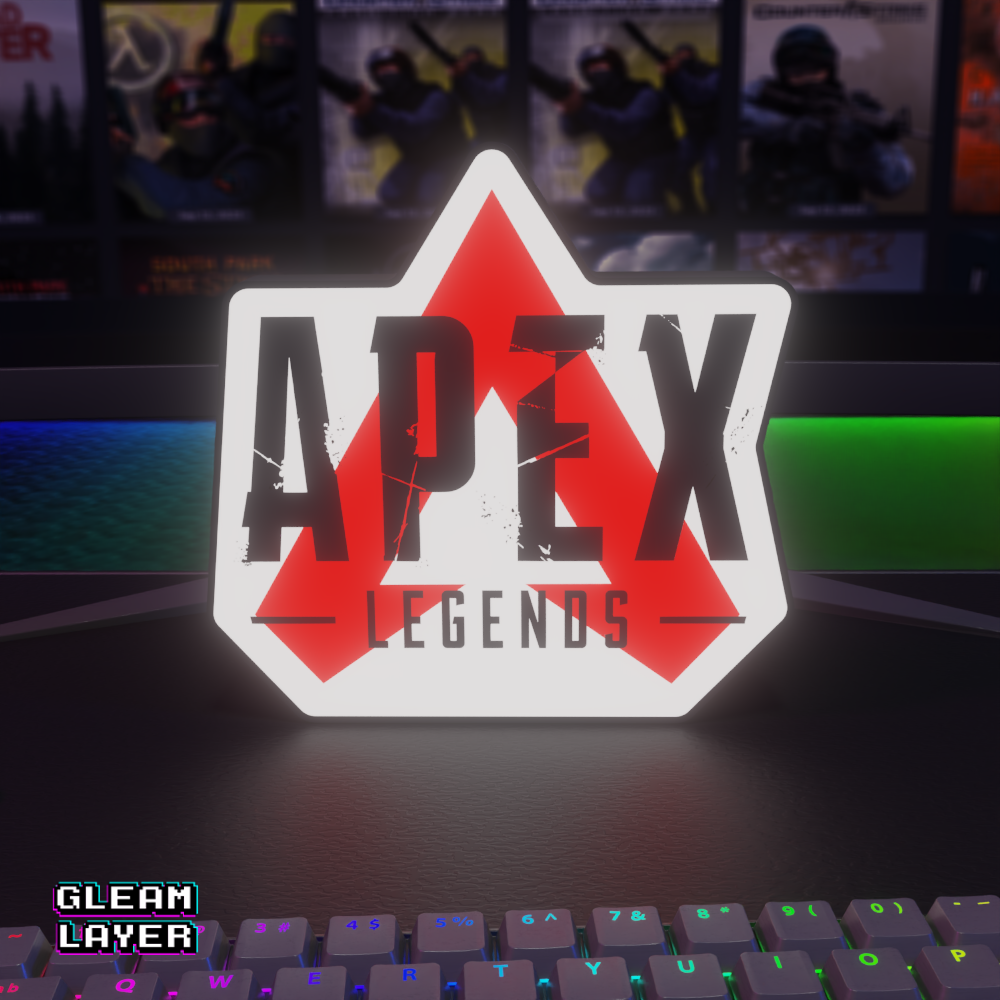 Apex Legends Led Gaming Logo Light Sign