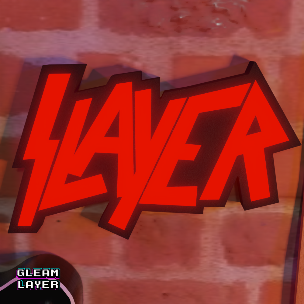 Slayer Led RGB Light Sign