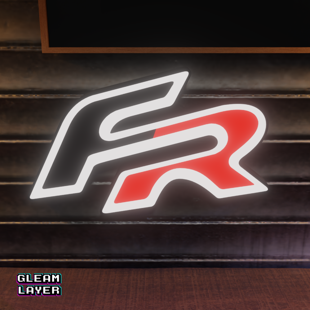 Seat FR Logo Led RGB Light Sign
