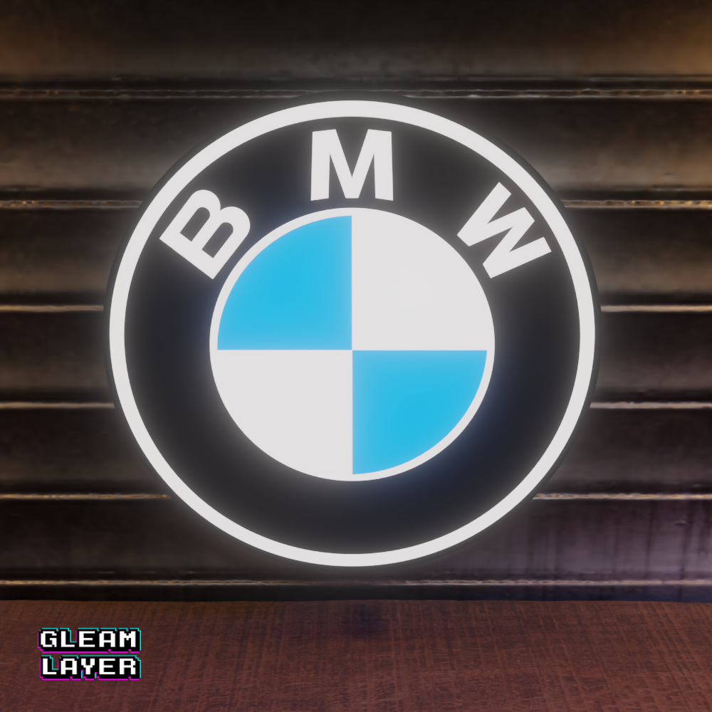 BMW Logo Led RGB Light Sign