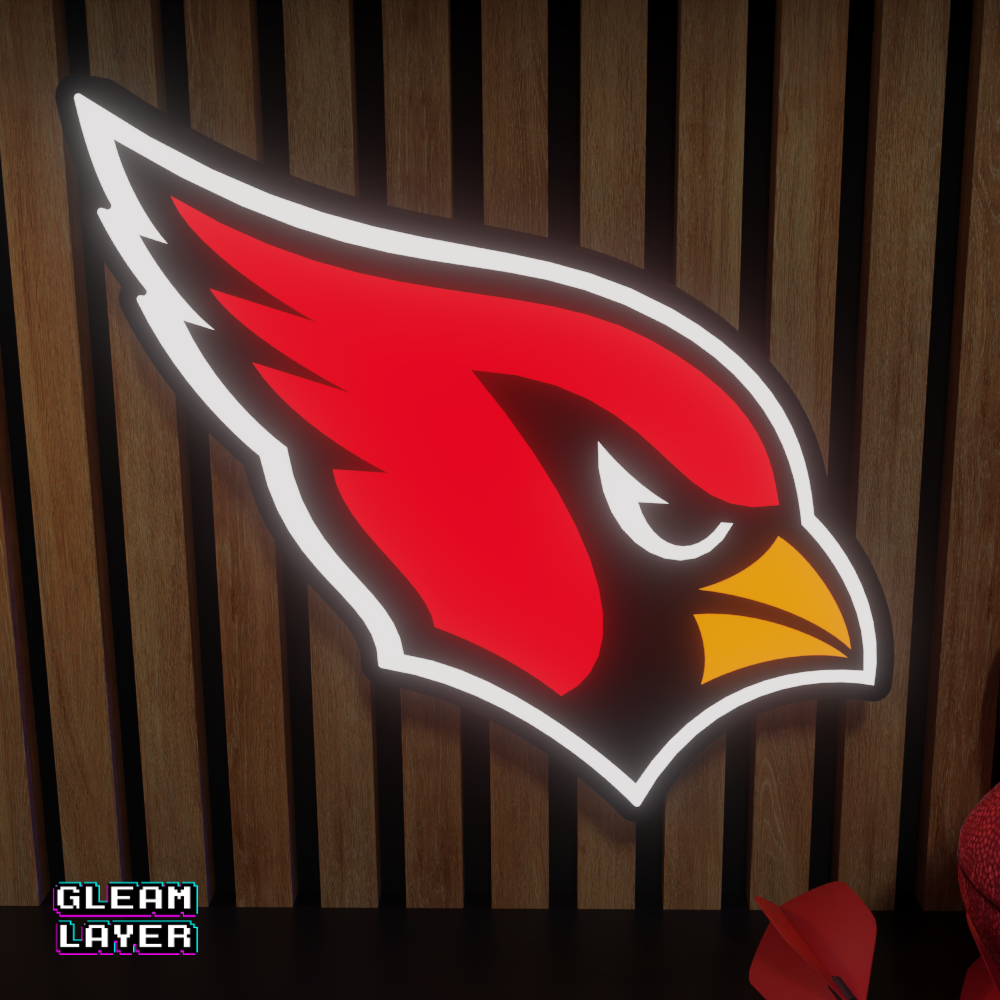 Arizona Cardinals Led Light Box NFC Team NFL National Football League Display Sign