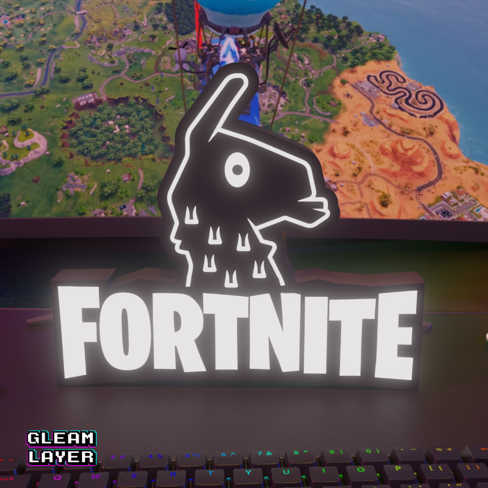 Fortnite Loot Lama Led Gaming Light Sign