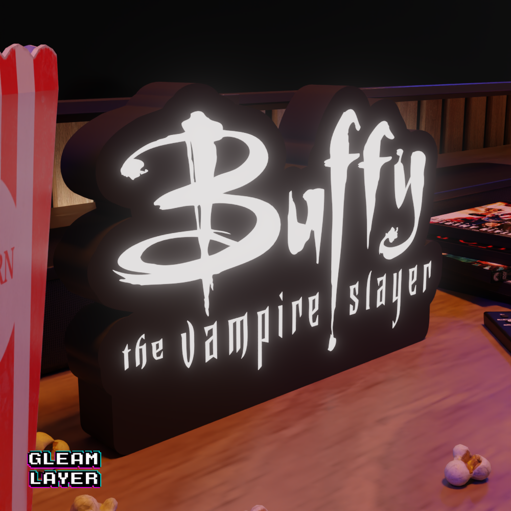 Buffy the Vampire Slayer Led Light Sign