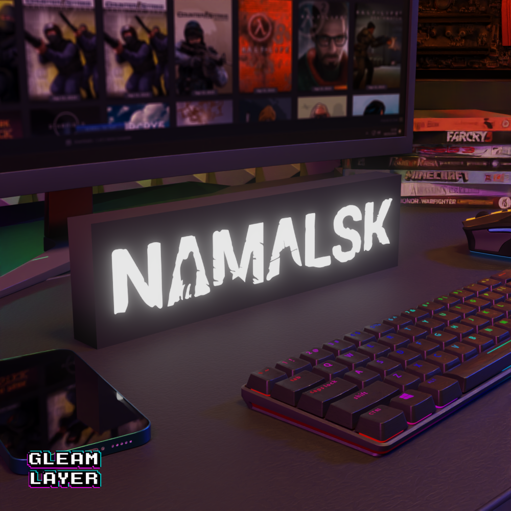 Namalsk Survivor Led Gaming Light Sign