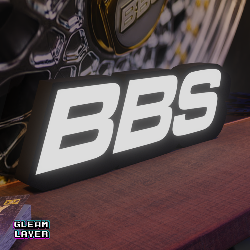 BBS Logo Led RGB Light Sign