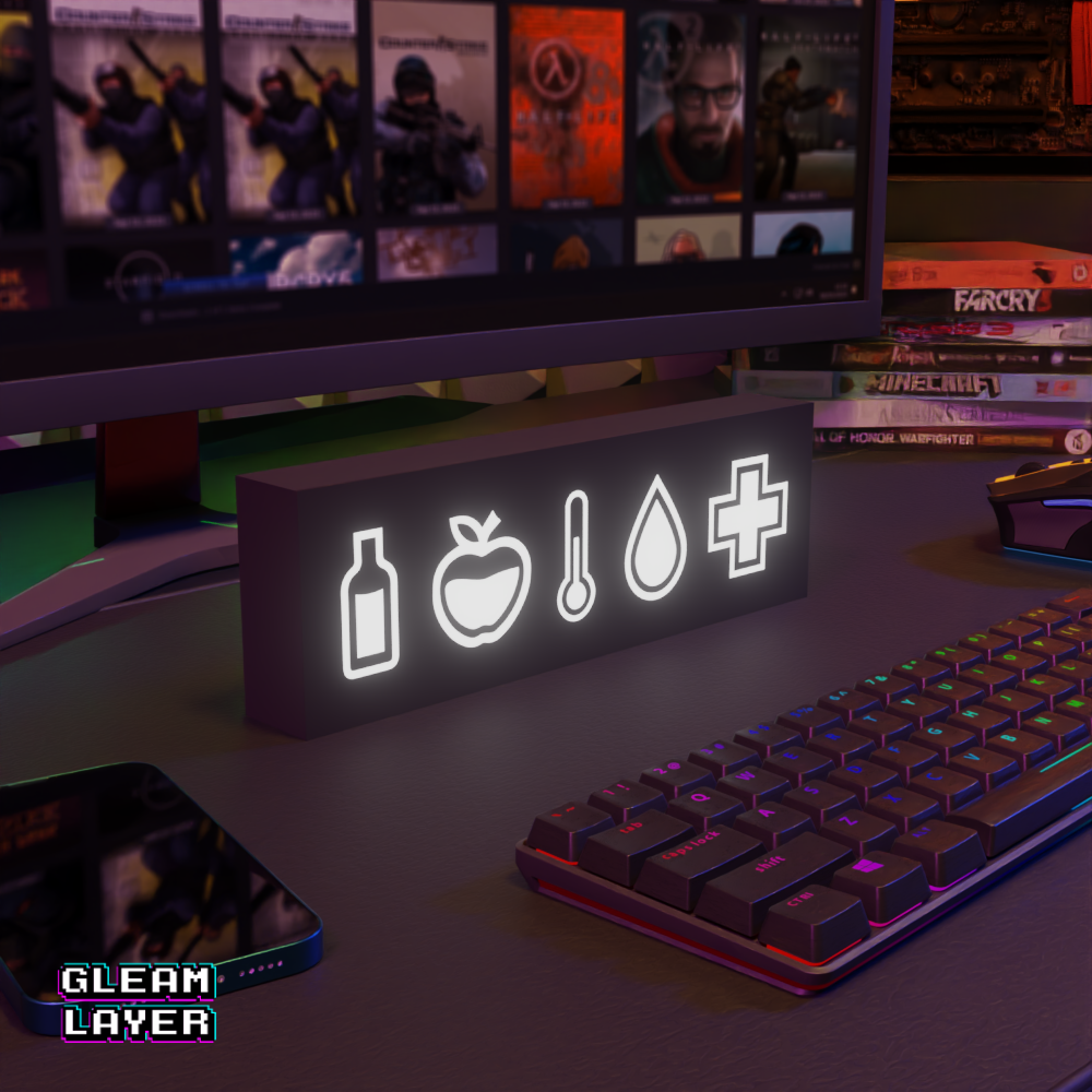 Survivor Game Led Gaming Light Sign