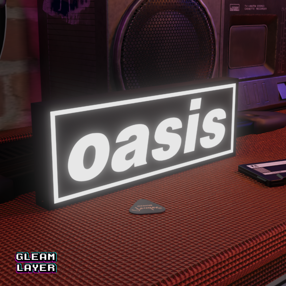 Oasis Band Led RGB Light Sign