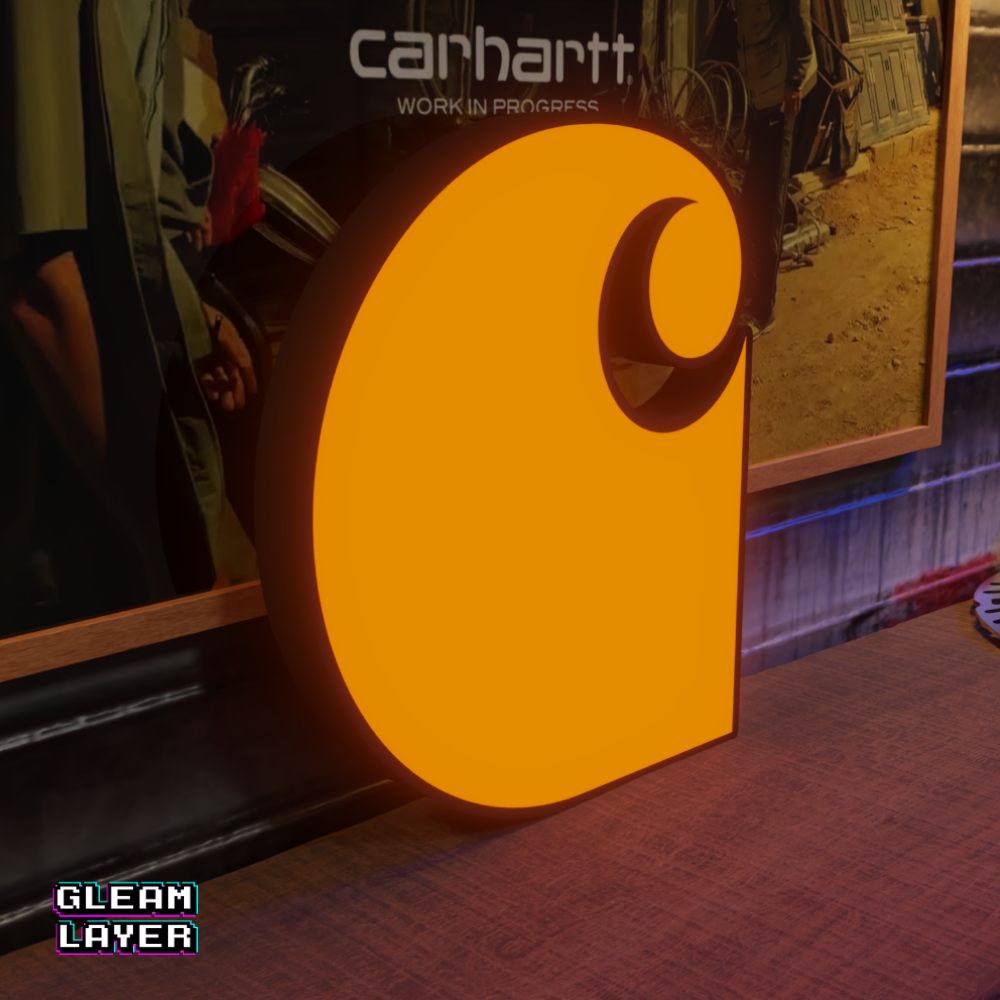 Carhartt Logo Led RGB Light Sign