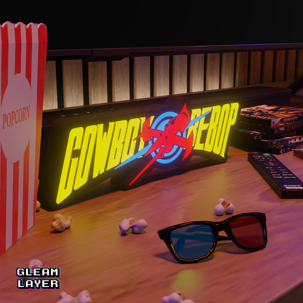 Cowboy Bebop Japanese Anime Led Light Sign