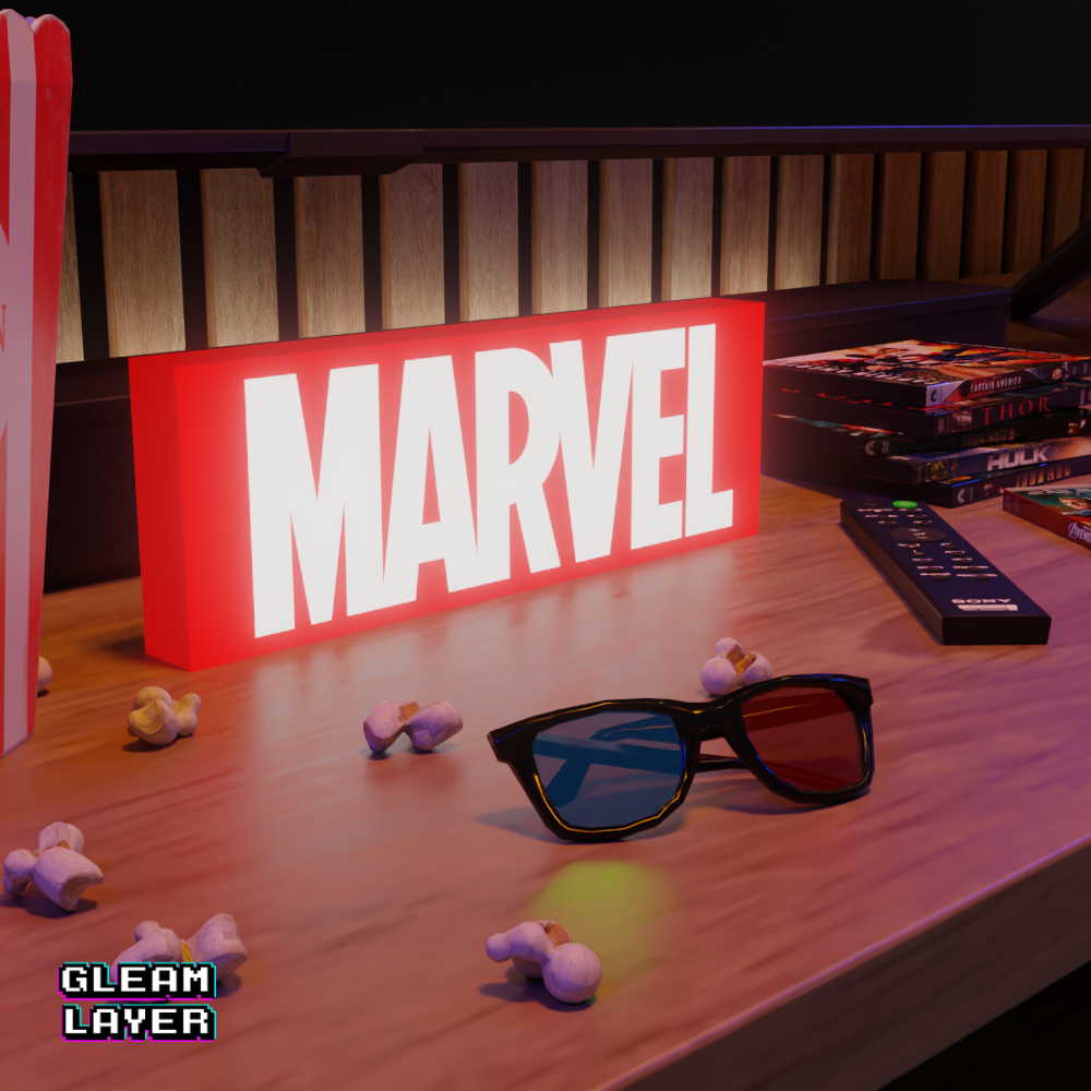 Marvel Led Lightbox RGB Light Sign