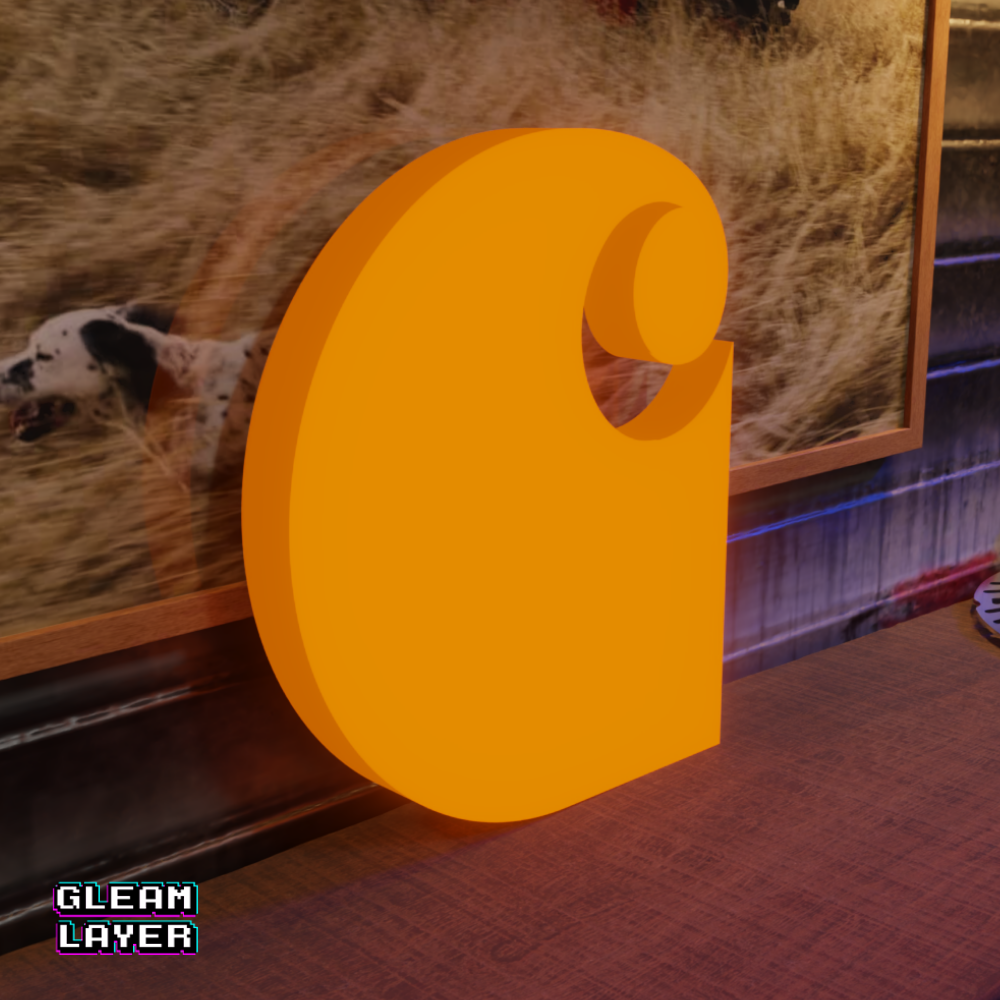 Carhartt Logo Led RGB Light Sign