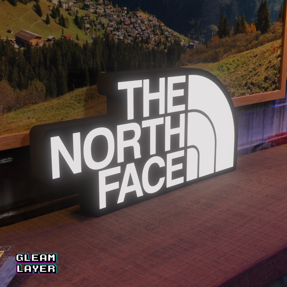 The North Face Led RGB Light Sign