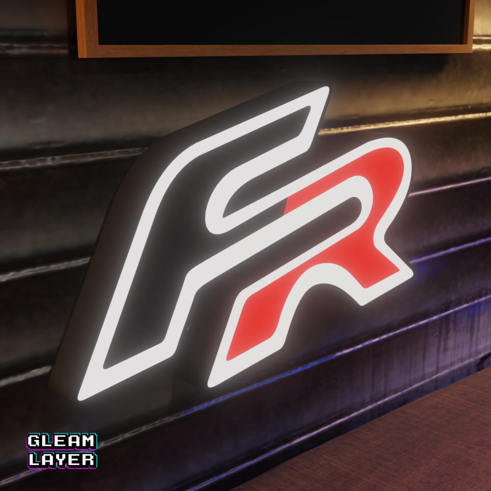 Seat FR Logo Led RGB Light Sign