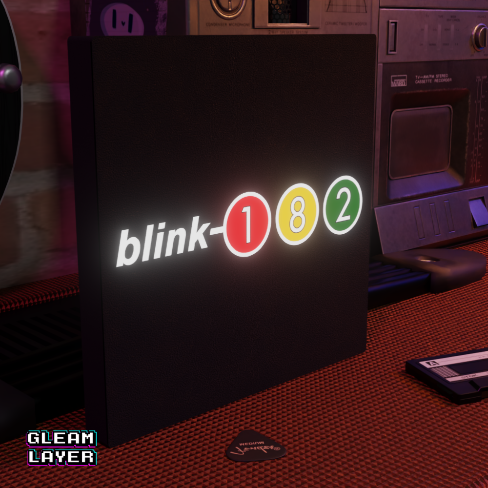 Blink 182 Cover Led RGB Light Sign