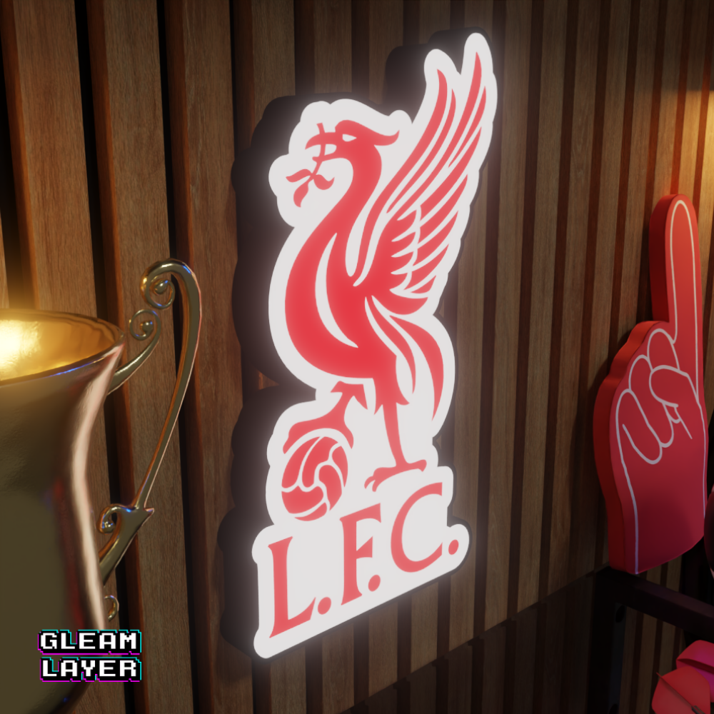 Liverpool FC Logo Led RGB Wall Display Light Sign