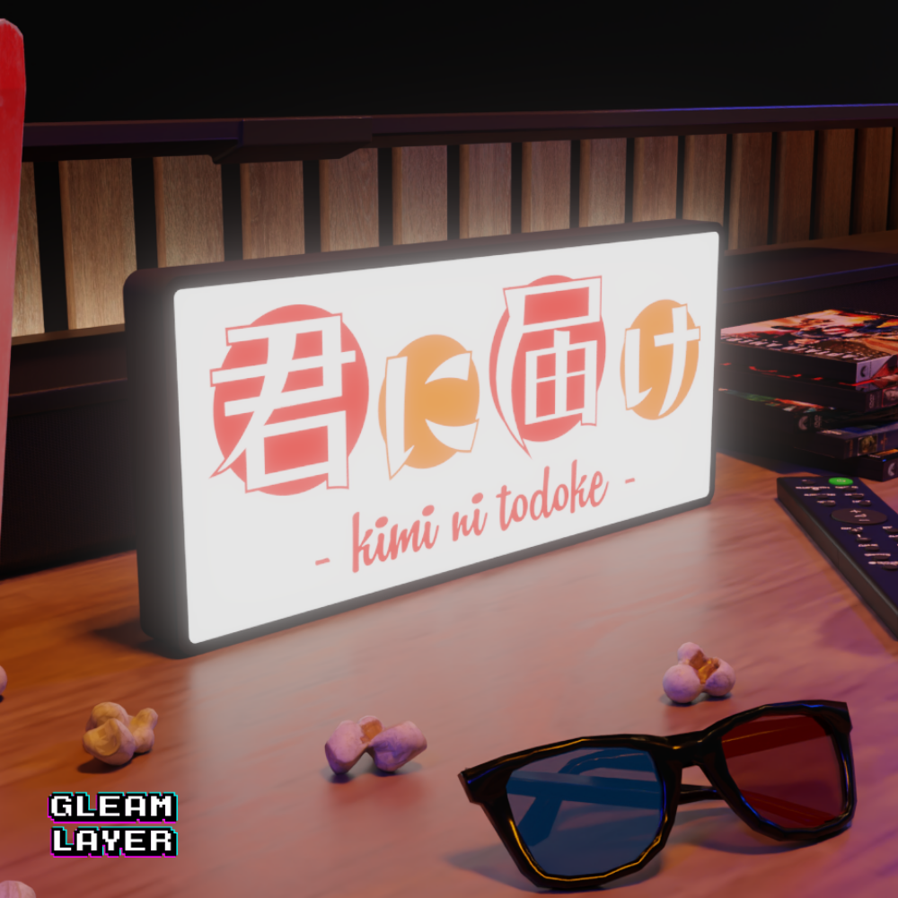Kimi ni todoke Manga Led Light Sign