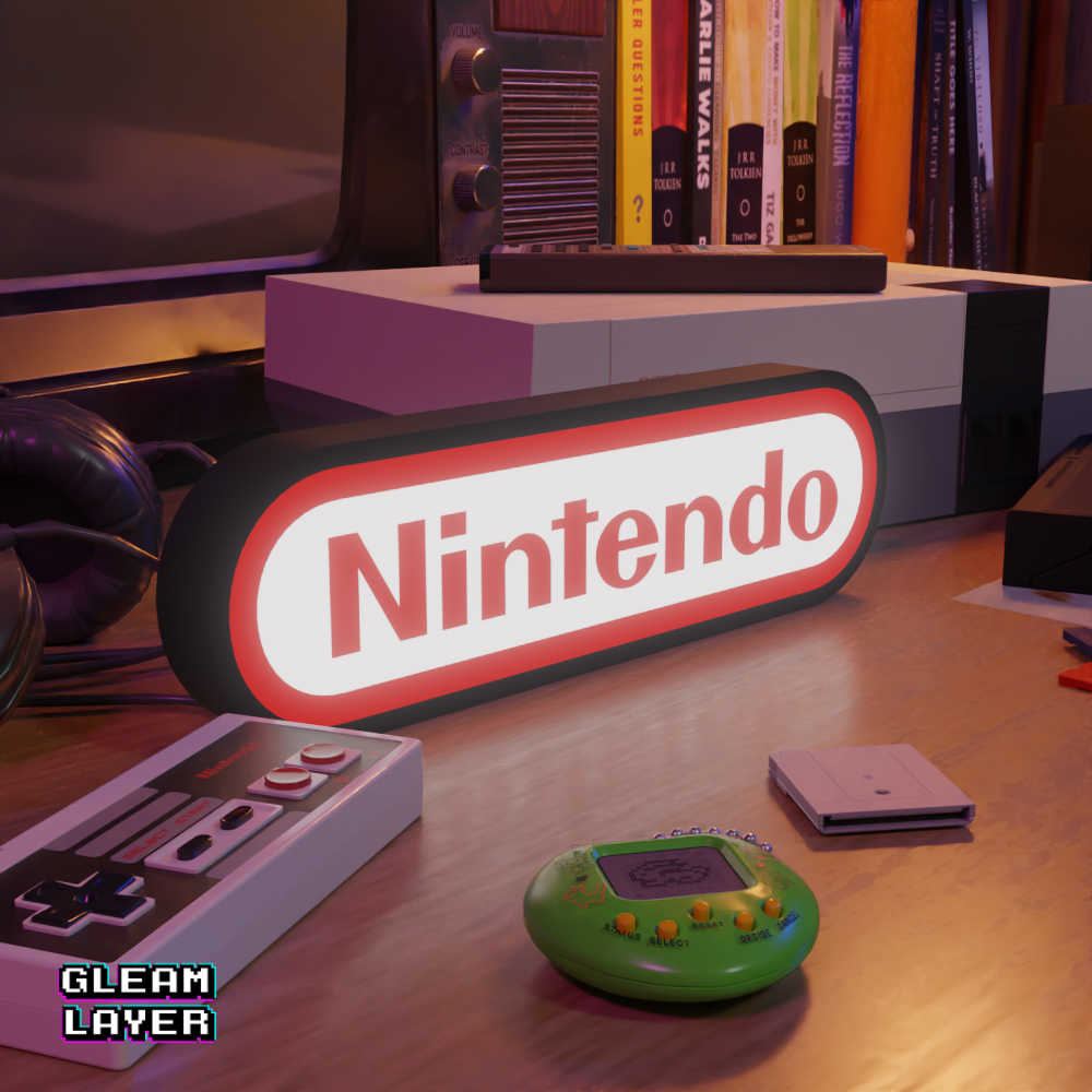 Nintendo Led Gaming RGB Light Sign