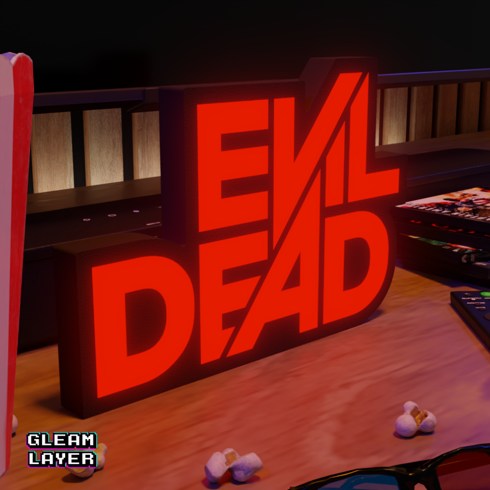 Evil Dead Horror Movie Led Light Sign