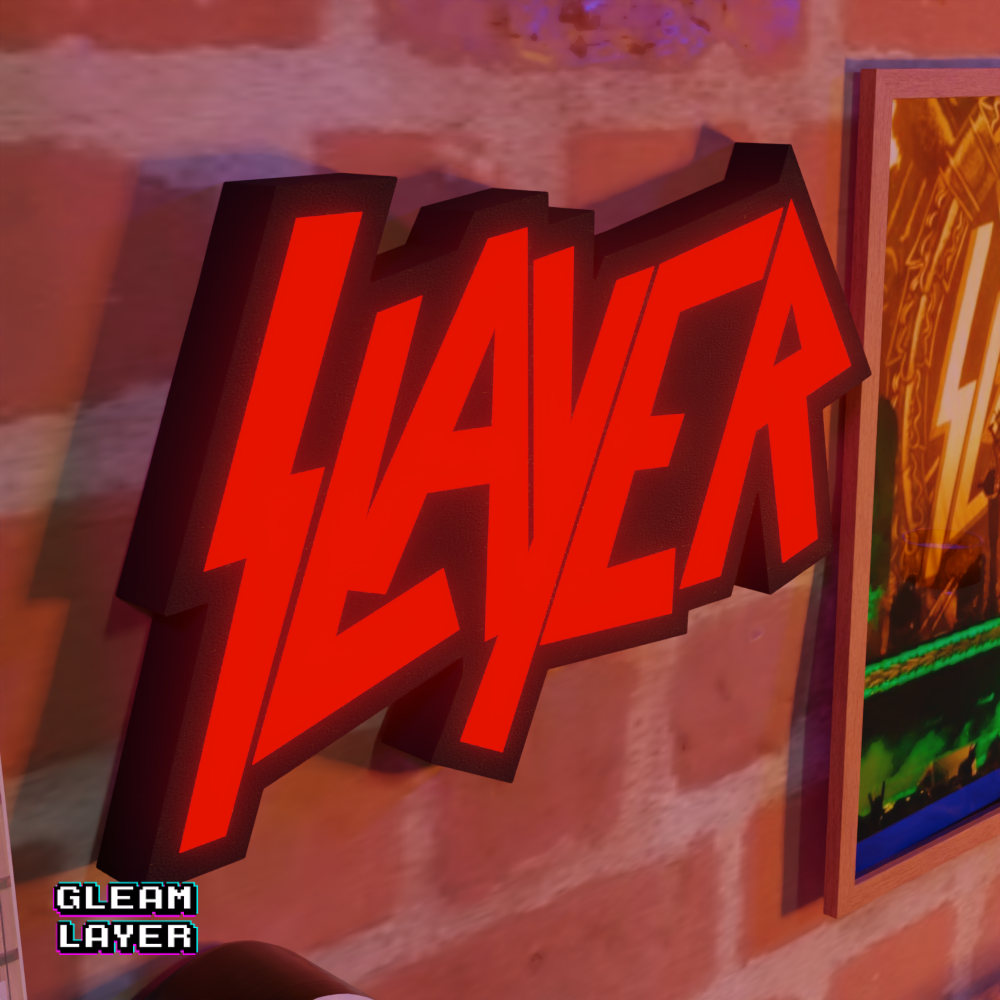 Slayer Led RGB Light Sign
