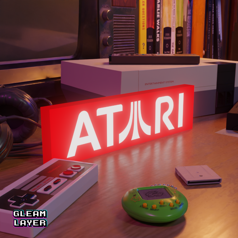 Atari Logo Led RGB Light Sign