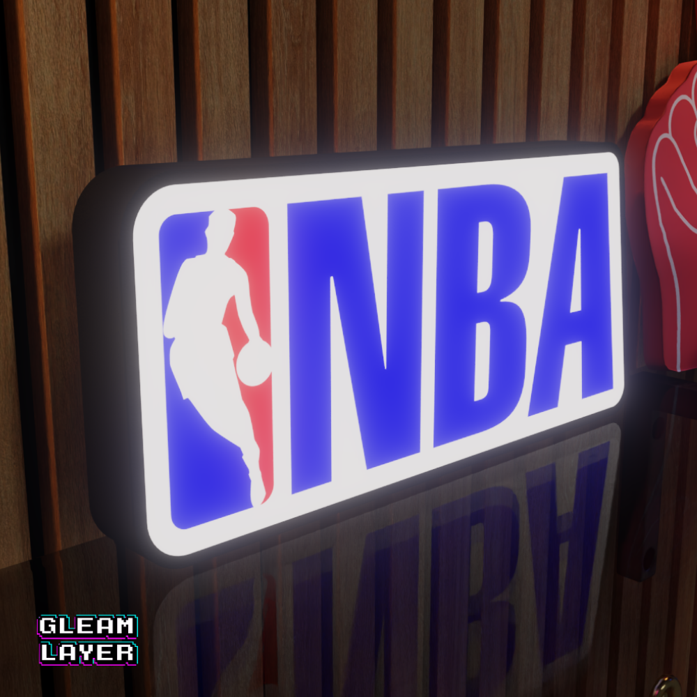 NBA National Basketball League Led Sports Bar Light Sign