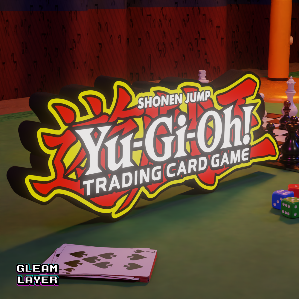 Yu-Gi-Oh Trading Card Game Led Light RGB Sign