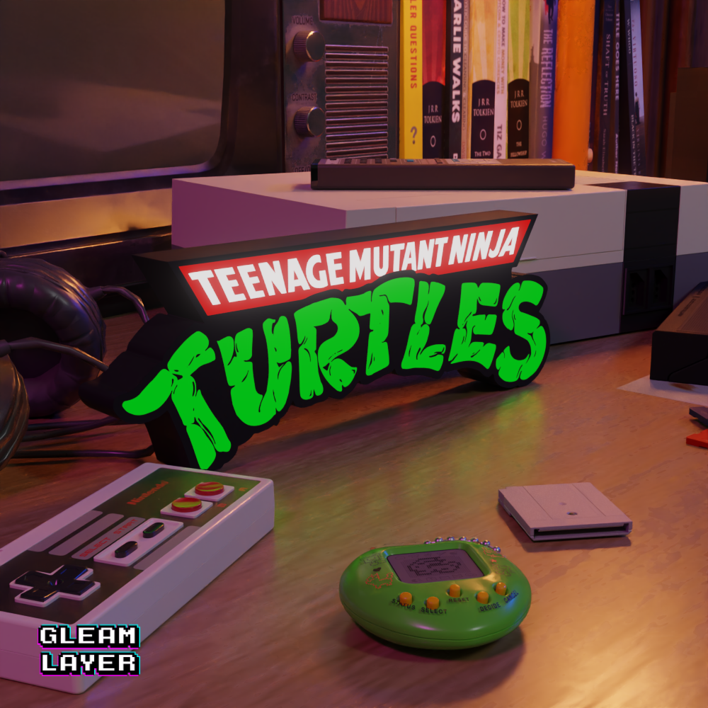 Teenage Mutant Ninja Turtles Led Light Sign