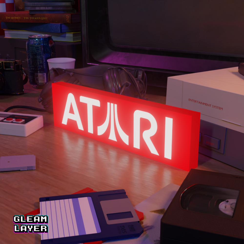 Atari Logo Led RGB Light Sign