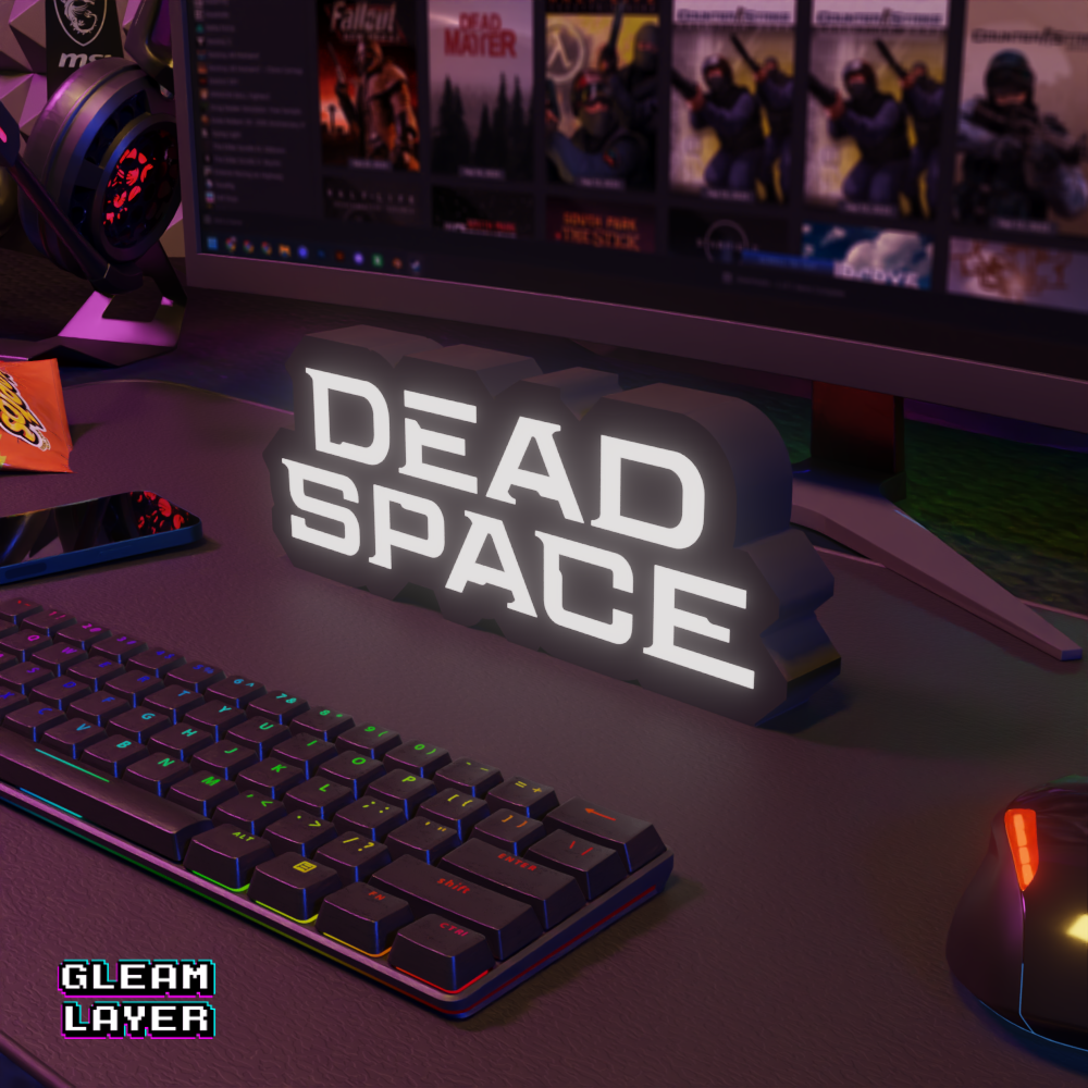 Dead Space Led Gaming Light Sign