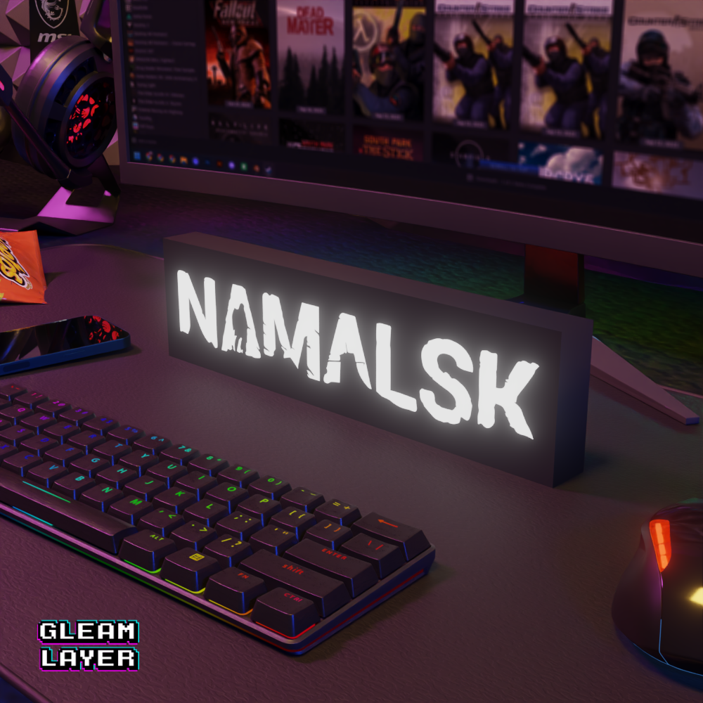 Namalsk Survivor Led Gaming Light Sign