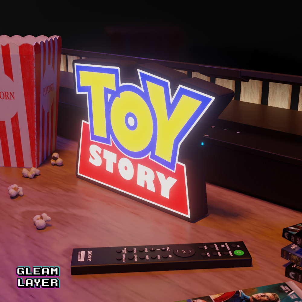 Toy Story Movie Led Light RGB Sign