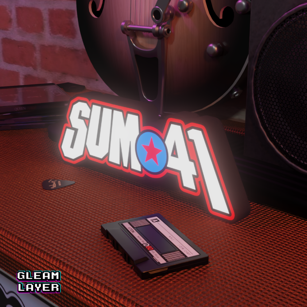 Sum41 Led RGB Light Sign